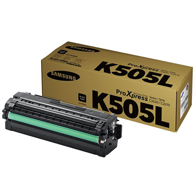 Samsung SU168A CLT-K505L Black Toner Cartridge (6,000 Pages)