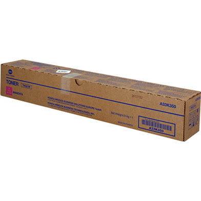 Konica Minolta A33K350 TN321M Magenta Toner Cartridge (25,000 Pages)