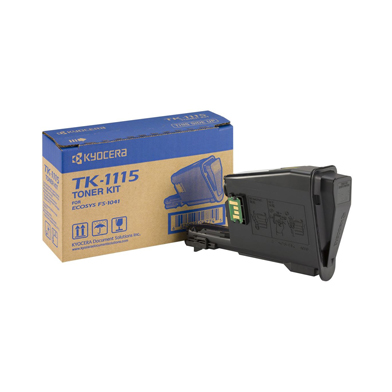 Kyocera 1T02M70NL1 TK-1125 Black Toner Cartridge (2,100 Pages)