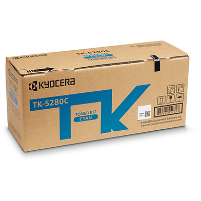 Kyocera 1T02TWCNL0 TK-5280C Cyan Toner Cartridge (11,000 Pages)