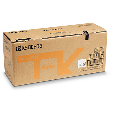 Kyocera 1T02TWANL0 TK-5280Y Yellow Toner Cartridge (11,000 Pages)