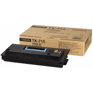 Kyocera TK-715 Black Toner Cartridge (34,000 Pages) 