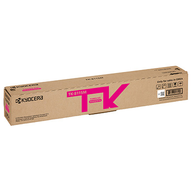 Kyocera 1T02P3BNL0 TK-8115M Magenta Toner Cartridge (6,000 Pages)