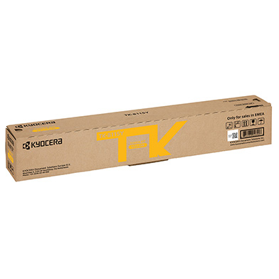 Kyocera 1T02P3ANL0 TK-8115Y Yellow Toner Cartridge (6,000 Pages)