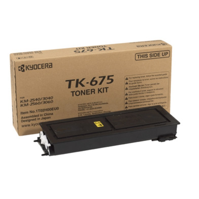 Kyocera TK-675 Black Toner Cartridge (20,000 Pages)