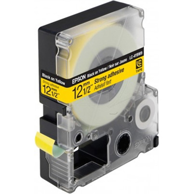 Epson LC-4YBW9 Black/Yellow 12mm (9m) tape