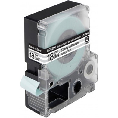 Epson LC-5TBW9 Black/Transparent 18mm (9m) tape