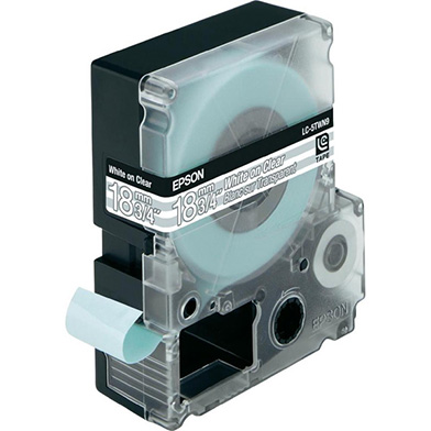Epson LC-5TWN9 White/Transparent 18mm (9m) tape