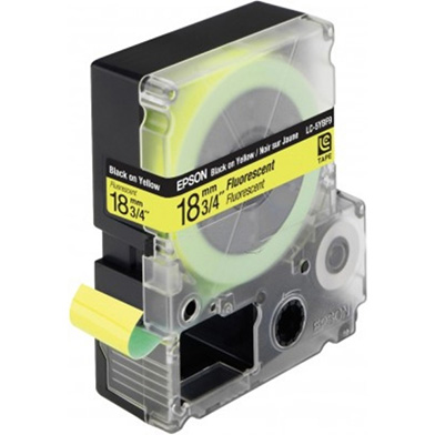 Epson LC-5YBF9 Black/Yellow 18mm (9m) tape