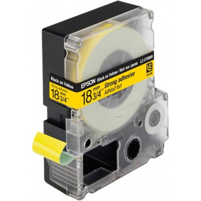 Epson LC-5YBW9 Black/Yellow 18mm (9m) tape