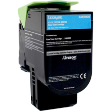 Lexmark 24B6008 24B6008 Cyan Toner Cartridge (3,000 Pages)