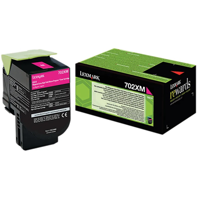 Lexmark 70C2XM0 Magenta Extra High Cap Toner Cartridge (4,000 Pages)