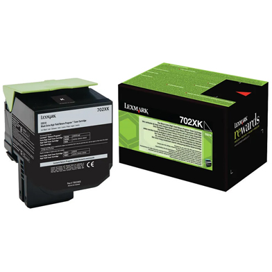 Lexmark 70C2XK0 Black Extra High Cap Toner Cartridge (8,000 Pages)