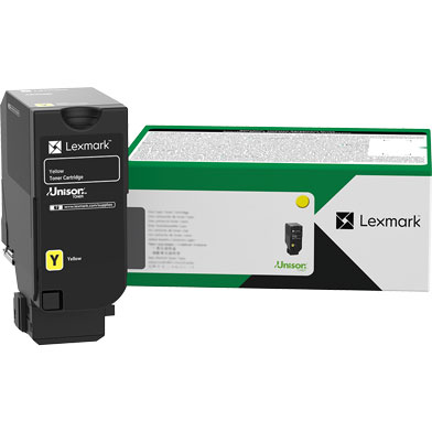 Lexmark 71C20Y0 Yellow Return Programme Toner Cartridge (5,000 Pages)