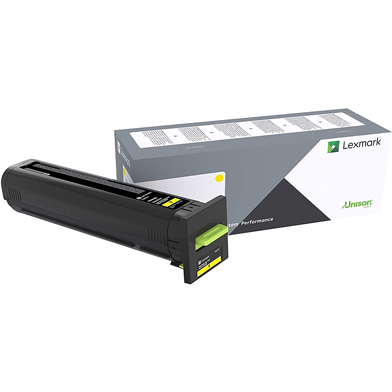 Lexmark 72K0X40 Extra High Yield Yellow Toner Cartridge (22,000 Pages)