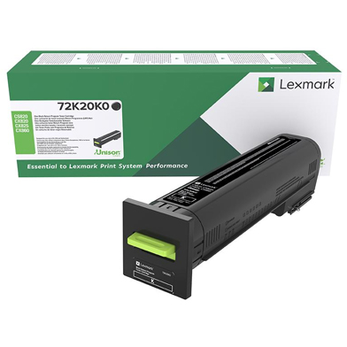 Lexmark 72K20K0 Black Return Programme Toner Cartridge (8,000 Pages)