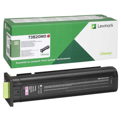 Lexmark 73B20M0 Magenta Return Programme Toner Cartridge (15,000 pages)