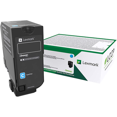 Lexmark 75B20C0 Cyan Return Programme Toner Cartridge (10,000 Pages)