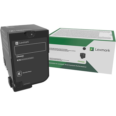 Lexmark 75B20K0 Black Return Programme Toner Cartridge (13,000 Pages)