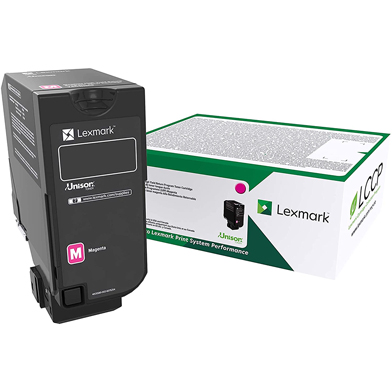 Lexmark 75B20M0 Magenta Return Programme Toner Cartridge (10,000 Pages)