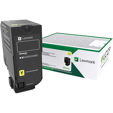 Lexmark 75B20Y0 Yellow Return Programme Toner Cartridge (10,000 Pages)