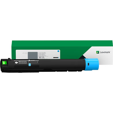 Lexmark 85D0HC0 High Capacity Cyan Toner Cartridge (16,500 Pages)