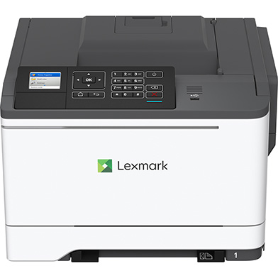 Lexmark C2425dw + High Capacity Toner K (3,000 Pages) CMY (2,300 Pages)