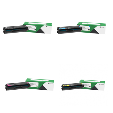 Lexmark C322 Toner Value Pack CMYK (1,500 Pages) 