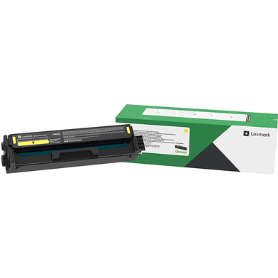 Lexmark C3220Y0 Yellow Return Programme Toner Cartridge (1,500 Pages)