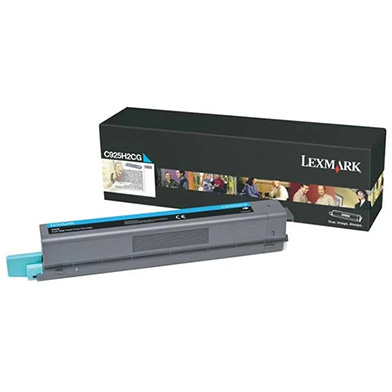 Lexmark C925H2CG Cyan High Yield Toner Cartridge (7,500 Pages)