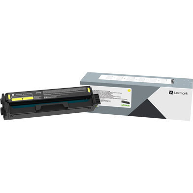 Lexmark 20N0X40 Yellow High Yield Toner Cartridge (6,700 Pages)