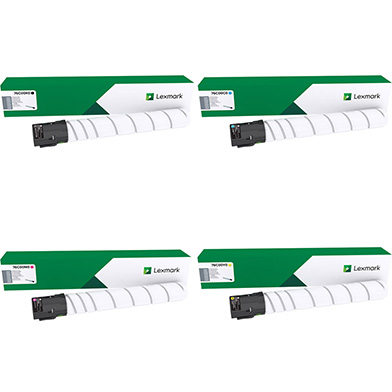 Lexmark Toner Value Pack (CMY 11,500 Pages) (K 18,500 Pages)