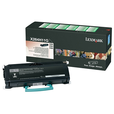 Lexmark X264H11G Black High Yield Return Programme Toner Cartridge (9,000 Pages)