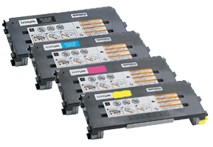 Lexmark Toner Rainbow Pack CMY (1,500 Pages) K (2,500 Pages)