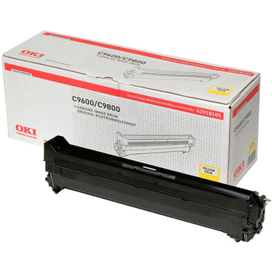 OKI 42918105 Yellow Image Drum (30,000 Pages)