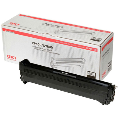 OKI Black Image Drum (30,000 Pages) 