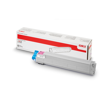 OKI 43837130 Magenta Toner Cartridge (22,000 Pages)