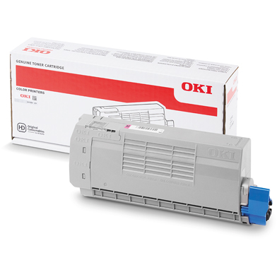 OKI 44318606 Magenta Toner Cartridge (11,500 Pages)