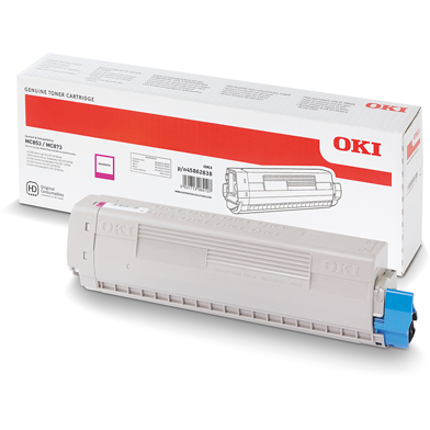 OKI 45862838 Magenta Toner Cartridge (7,300 Pages)