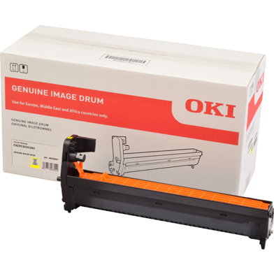 OKI 46438001 Yellow Image Drum (30,000 Pages)