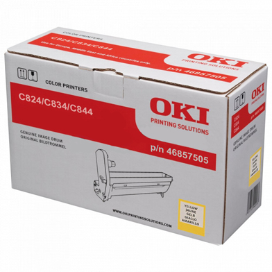 OKI 46857505 Yellow Image Drum (30,000 Pages)