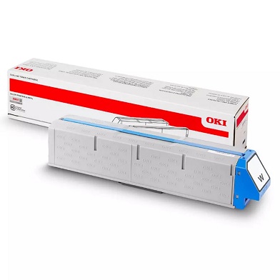 OKI 45536543 White Toner Cartridge (15,000 Pages)