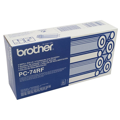 Brother PC74RF 4 Ribbon Refill Pack (576 Sheets)
