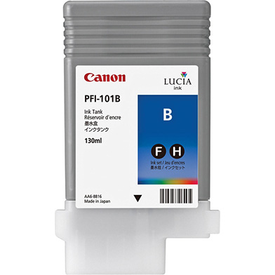 Canon 0891B001AA PFI-101B Blue Ink Cartridge (130ml)