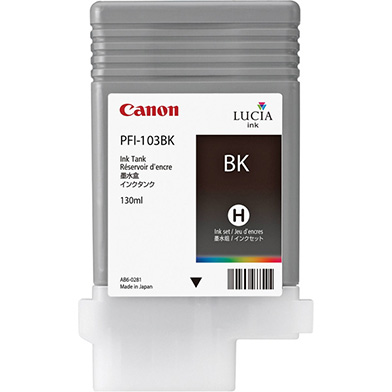 Canon 2212B001AA PFI-103BK Black Ink Cartridge (130ml)
