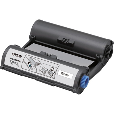 Epson RC-R1WNA White Ribbon (100mm x 30m)