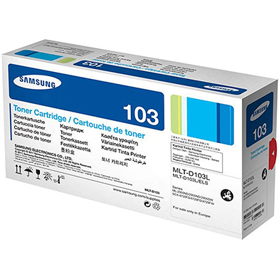 Samsung MLT-D103L Black High Capacity Toner Cartridge (2,500 Pages)