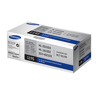 Samsung MLT-D119S Black Toner Cartridge (2,000 pages)