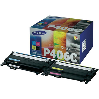 Samsung  CLT-P406 Multipack CMY (1,000 Pages) K (1,500 Pages)