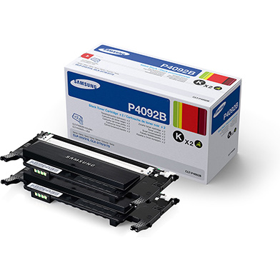 Samsung SU391A CLT-P4092B Black Toner Cartridge Twin Pack (3,000 Pages Each)